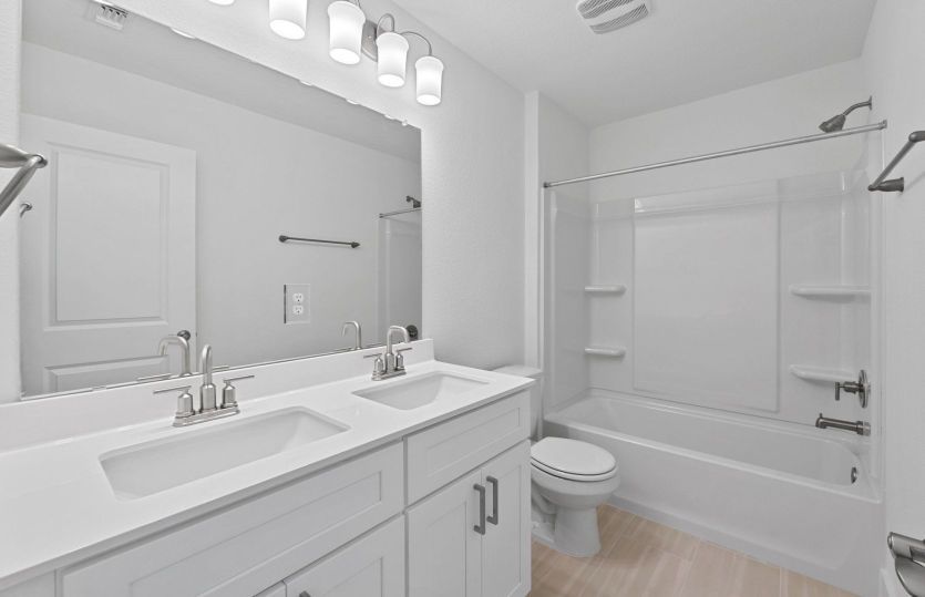 Representational Photo- Secondary Bathroom