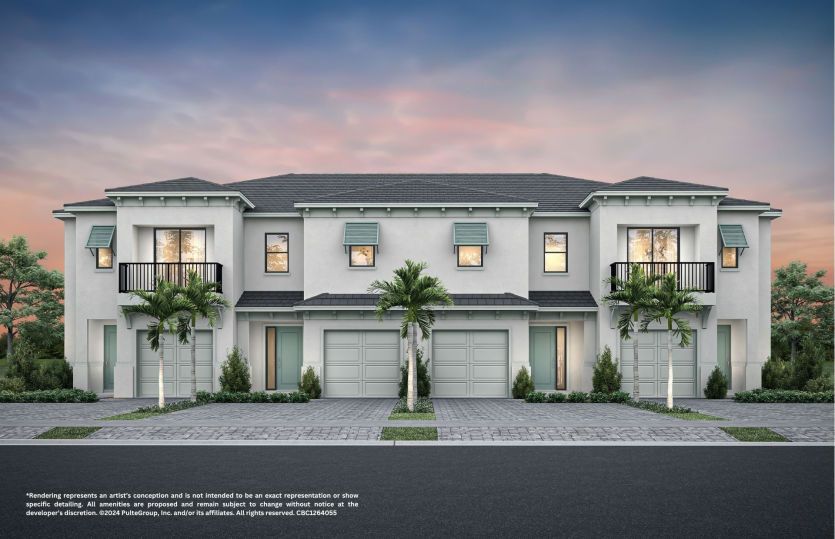 4-Unit Townhome | Spare White