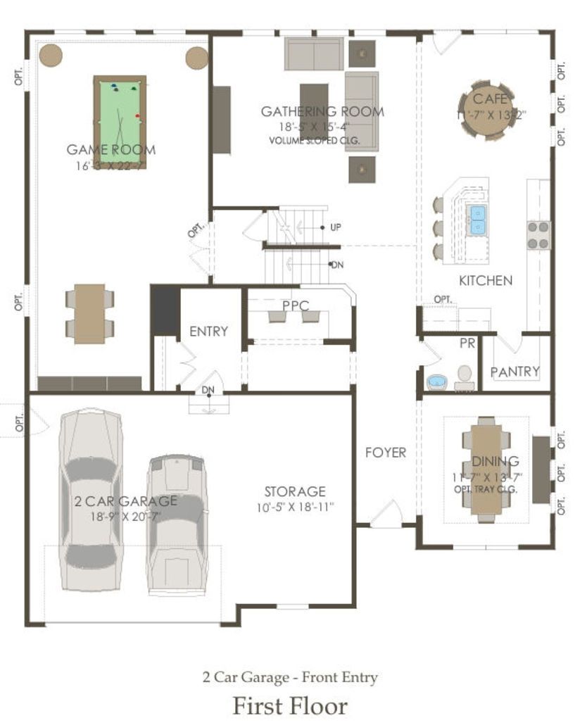 First Floor 4 br / 2.5 ba