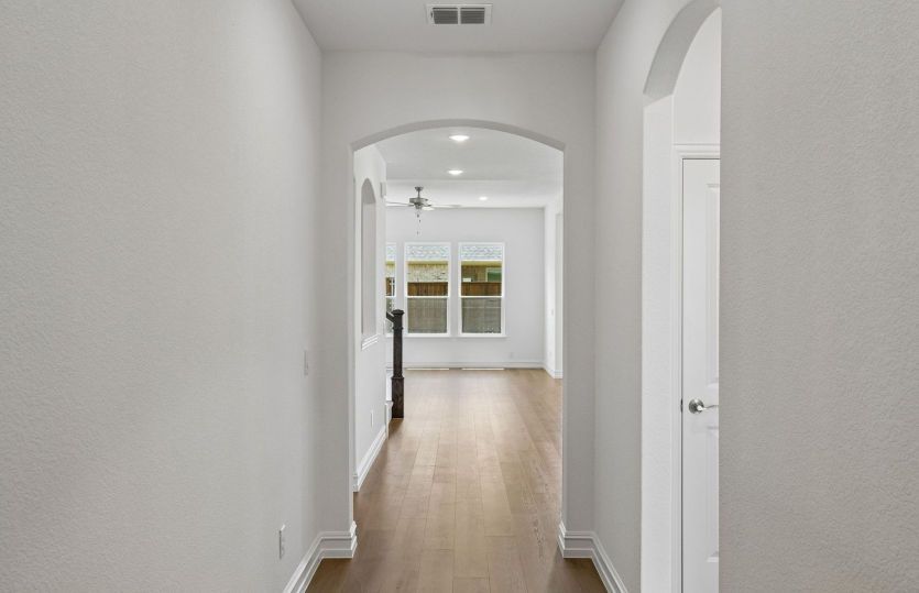 Welcoming entry into home