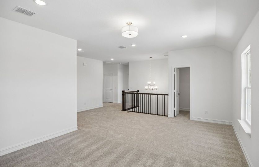 Game room on second level entry