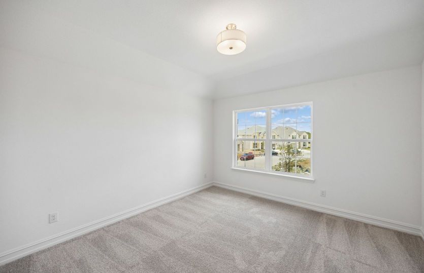 Spacious secondary bedroom