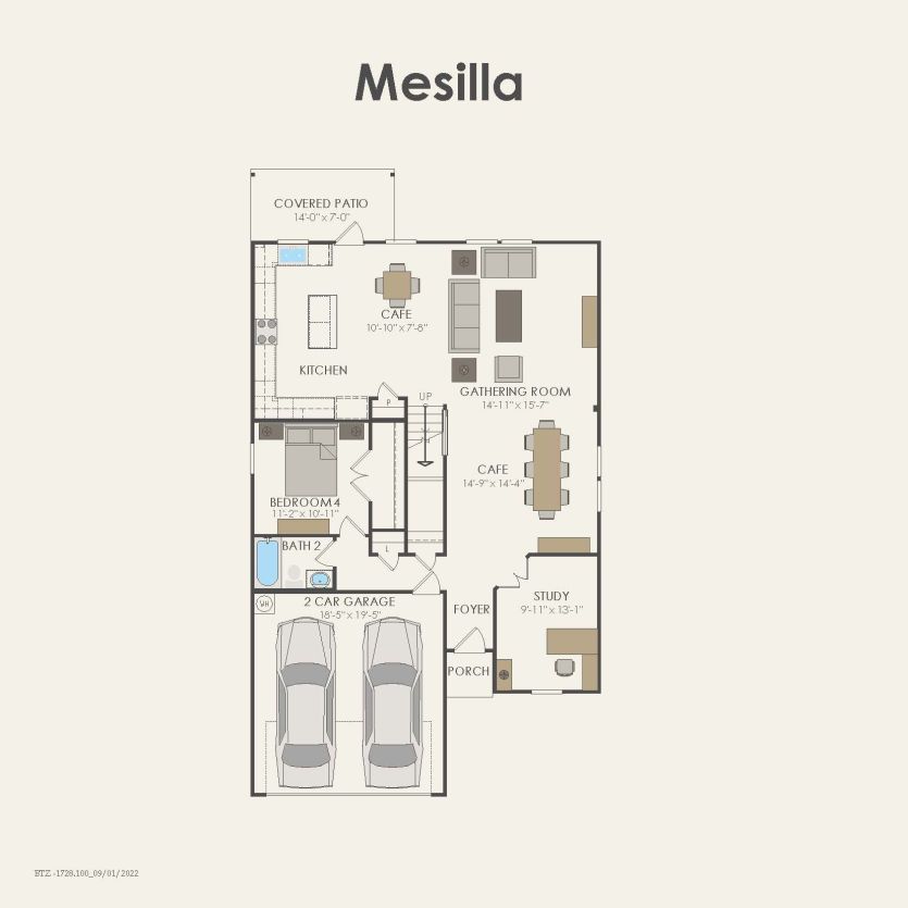 First Floor 4 br / 3 ba