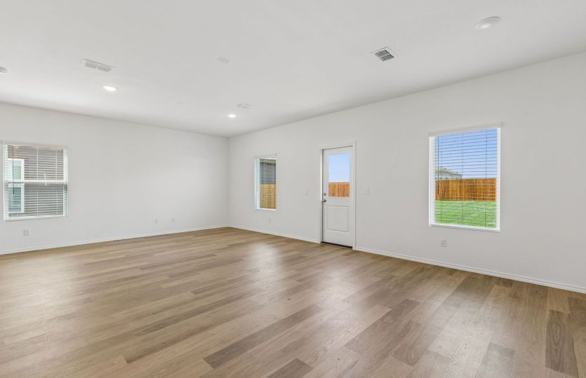Spacious gathering room