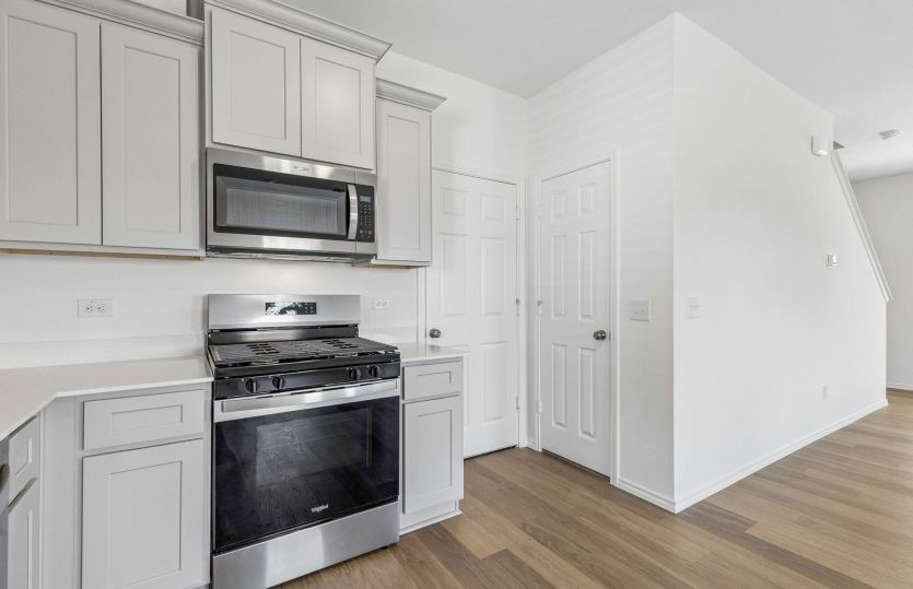 Spacious kitchen