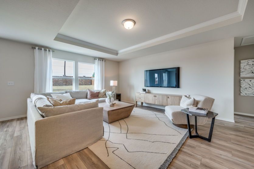 Gathering room with natural light