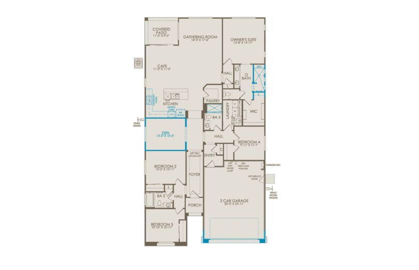 Cantania Floor Plan