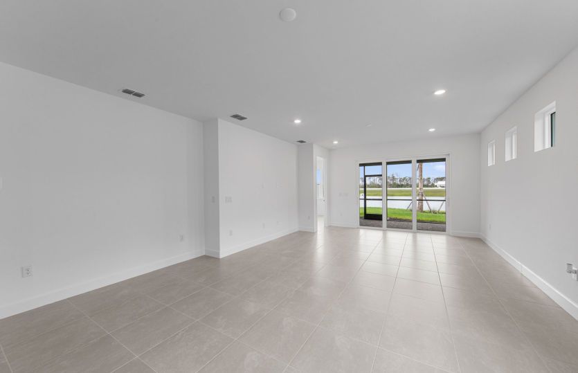 Ideal open floor plan
