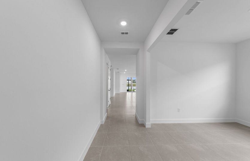 Inviting foyer