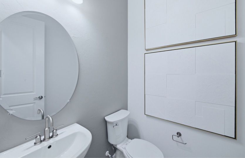 Powder bathroom