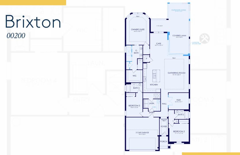 Floor plan of this home