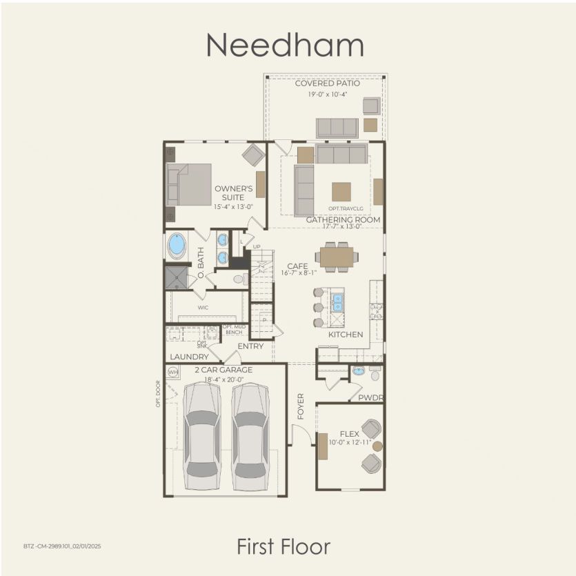 First Floor 4 br / 2.5 ba