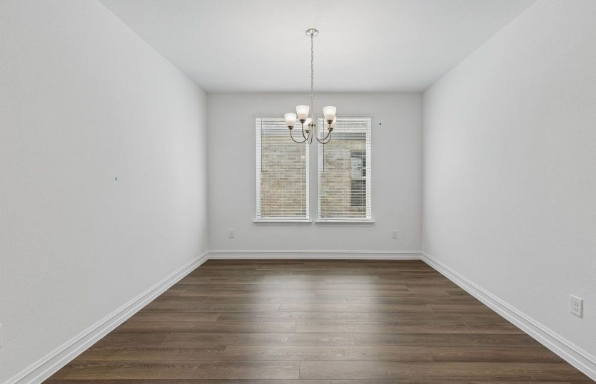 Formal dining area