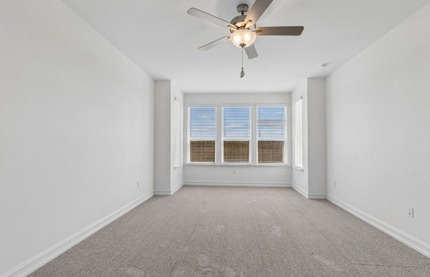 Large windows in owners suite