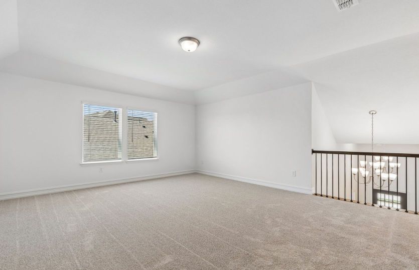 Spacious loft on second story