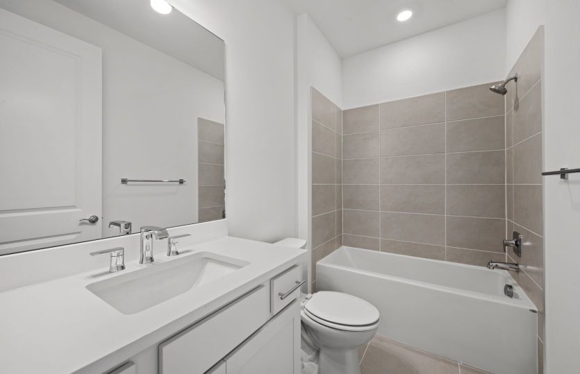 Secondary bathroom