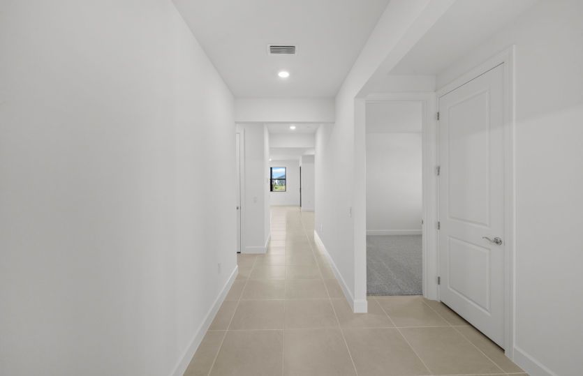 Inviting foyer
