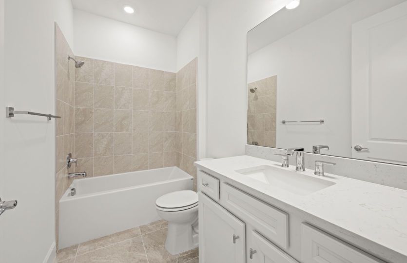 Secondary bathroom