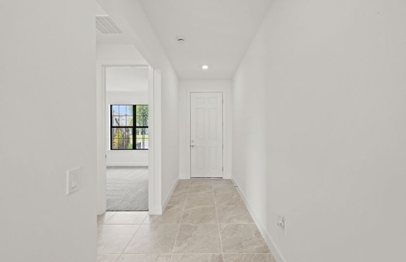 Inviting foyer