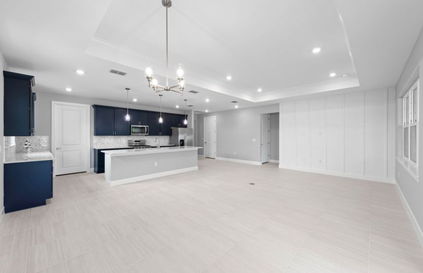 Spacious gathering room
