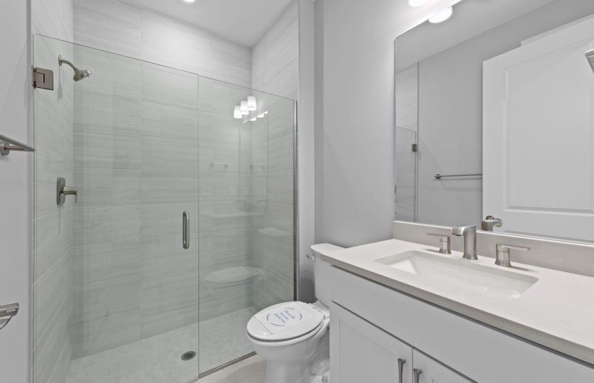 Secondary bathroom