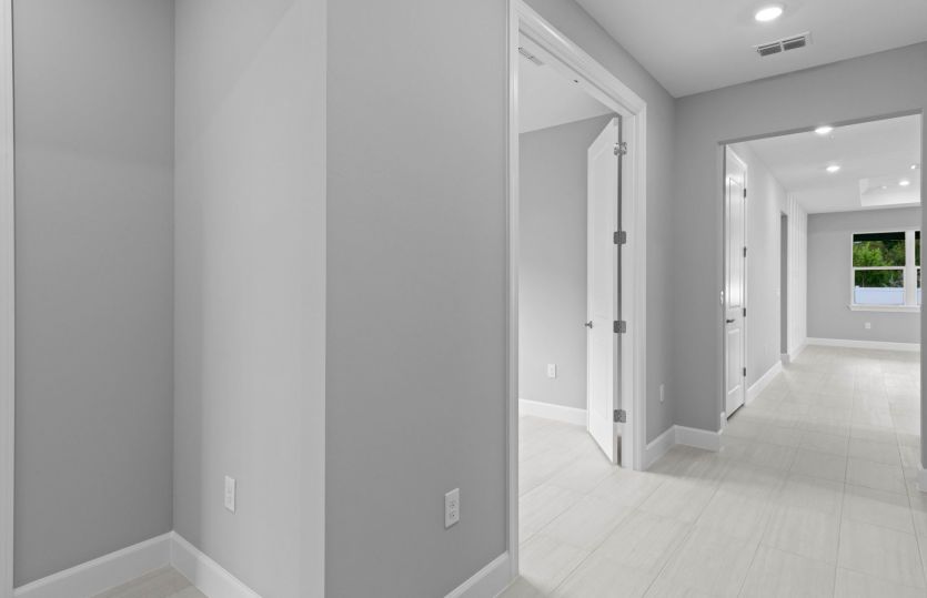 Inviting foyer