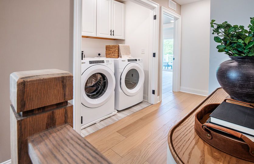 Laundry area