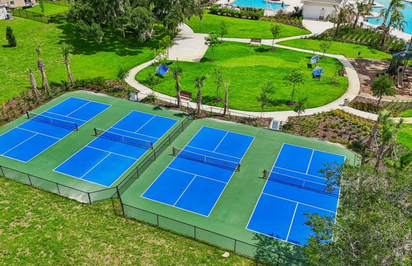 4 Pickleball Courts