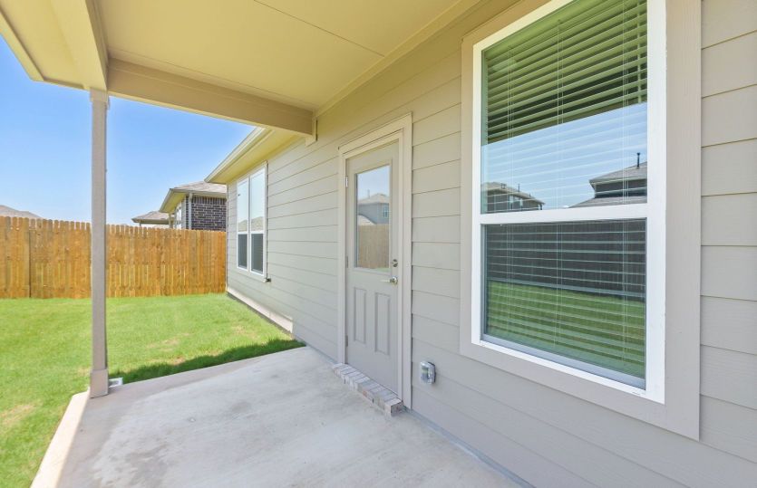 Covered Back Patio