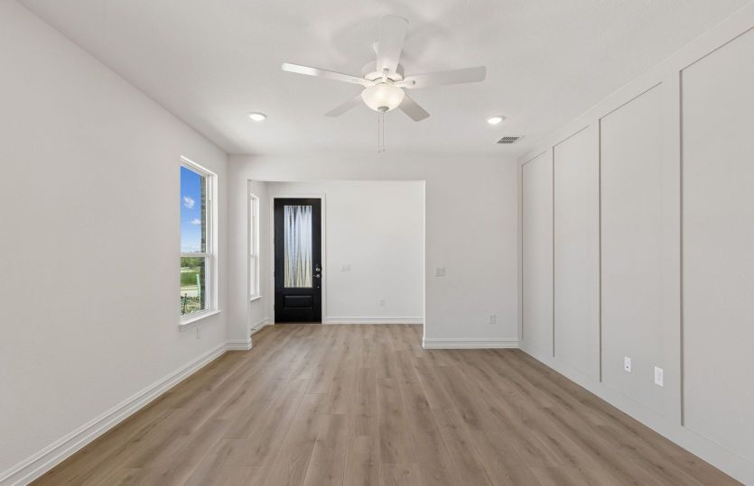 Gathering room with natural light