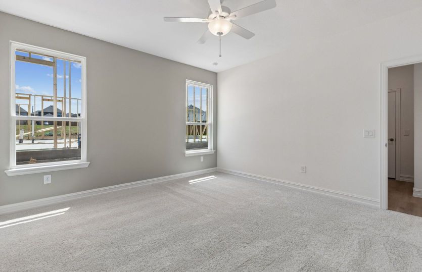 Owners suite with large windows