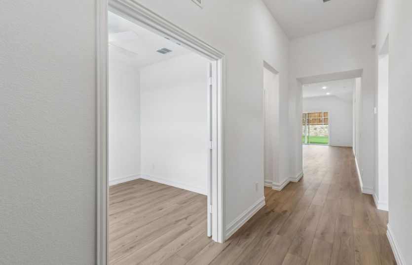 Welcoming entry into home