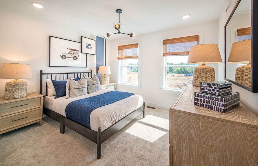 Spacious bedroom
