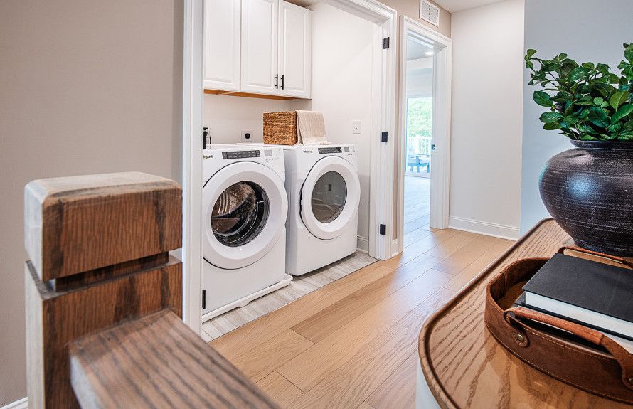 Laundry area