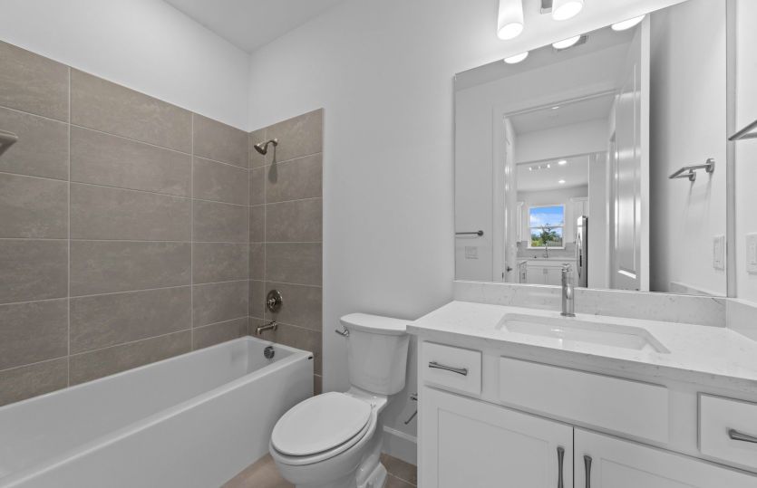 Secondary bathroom
