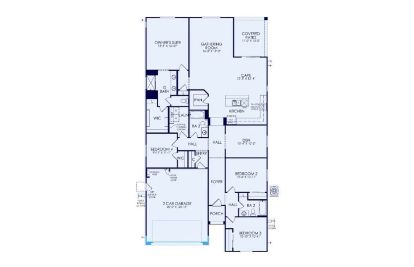 Cantania Floor Plan