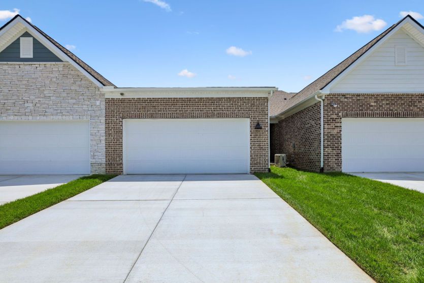 Two car garage