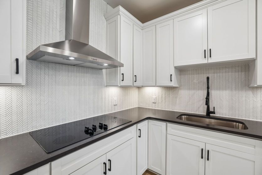 Large, modern kitchen