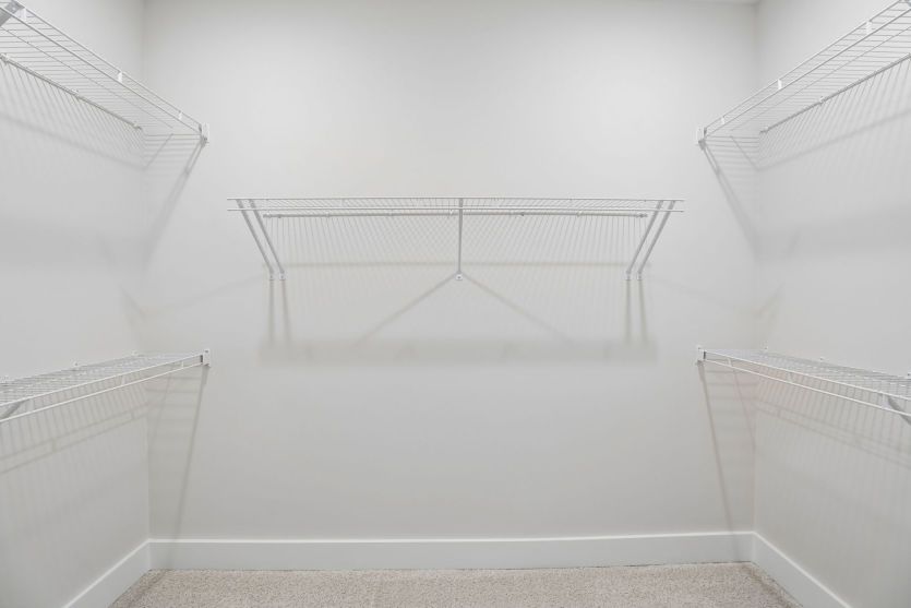 Owner's walk-in closet