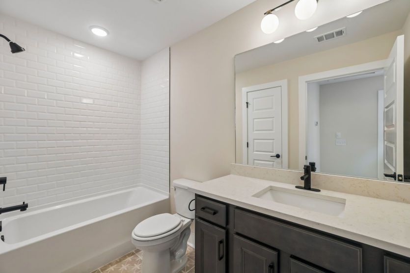 Secondary bathroom