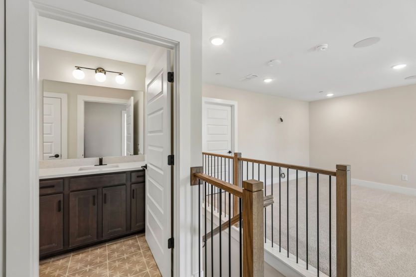 Secondary bathroom