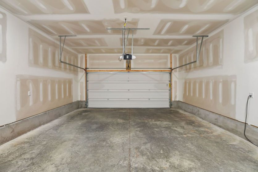 Two car garage