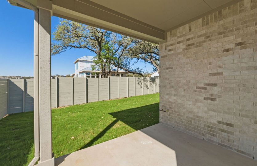 Covered Back Patio
