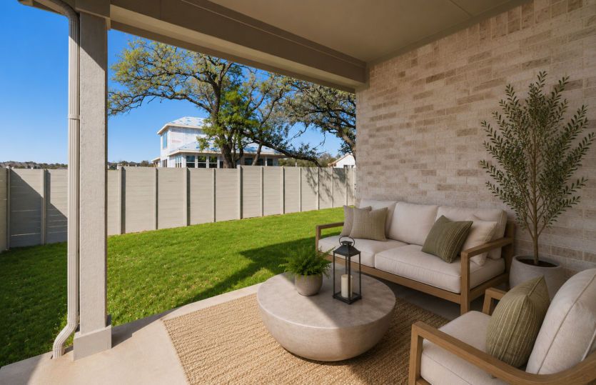 Covered Back Patio