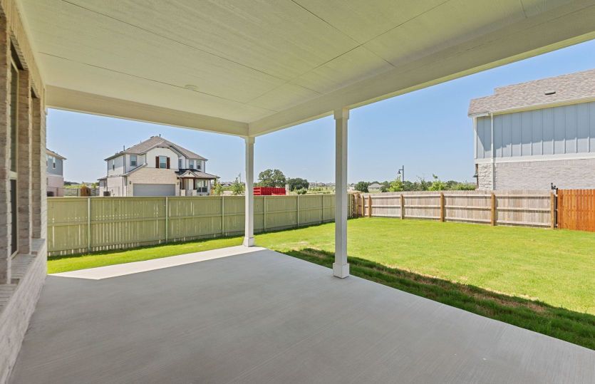 Covered Back Patio