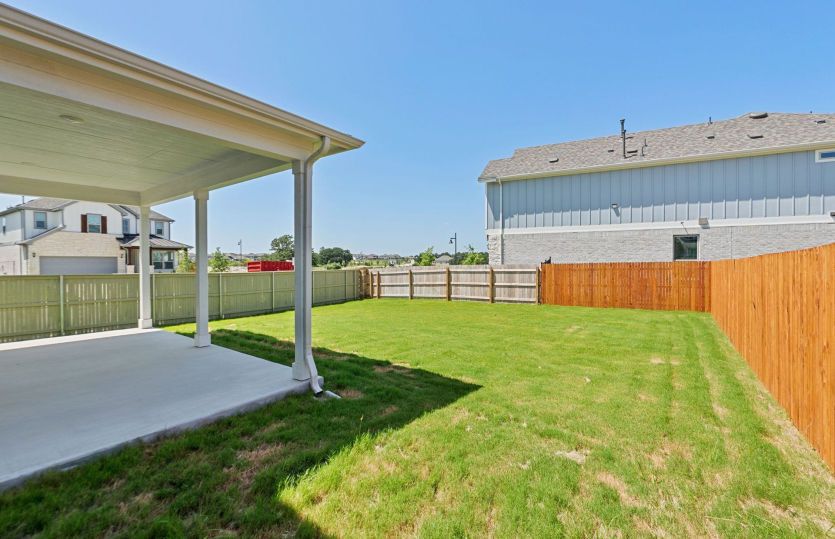 Covered Back Patio