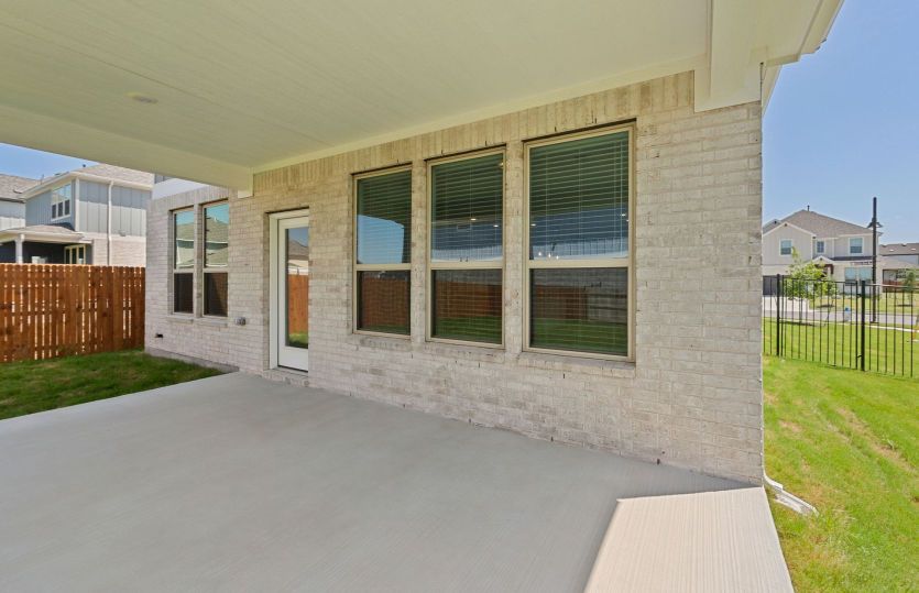 Covered Back Patio