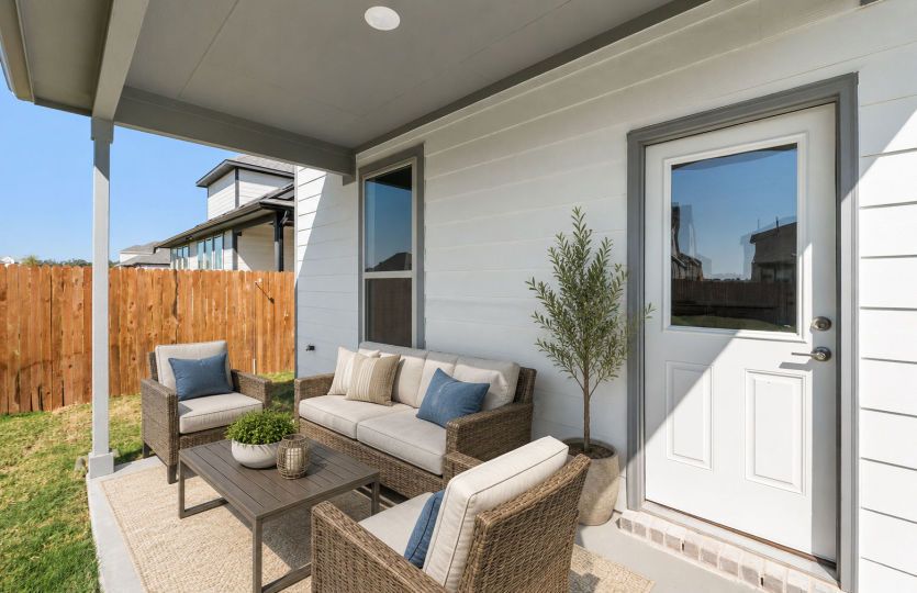 Covered Back Patio