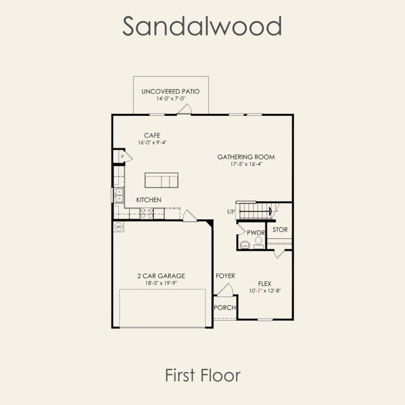 First Floor 3 br / 2.5 ba