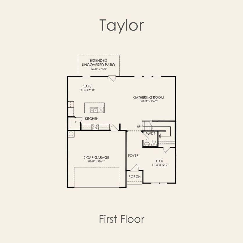 First Floor 4 br / 2.5 ba